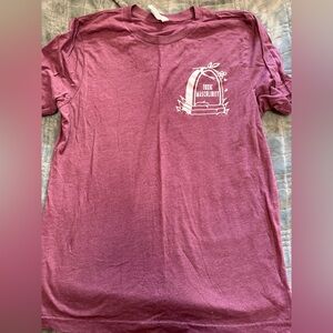 Bella Canvas Maroon Toxic Masculinity Tee